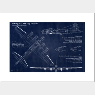 Boeing B17 Flying Fortress Posters and Art